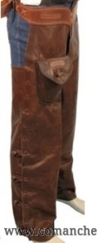 Chaps Shotgun in leather