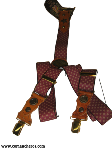 Bordeaux stretch braces