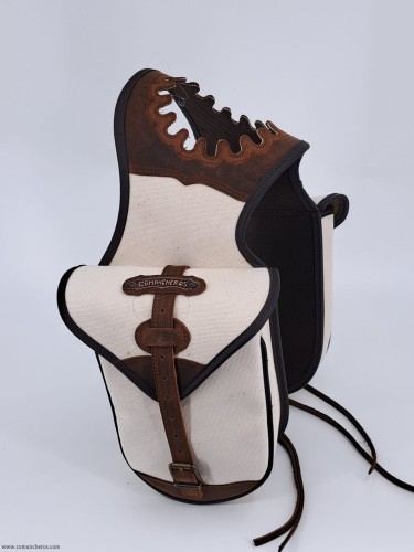 Double saddlebag for Wade Saddle