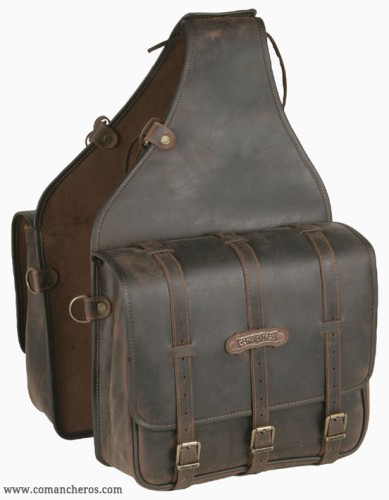 Large square saddlebags