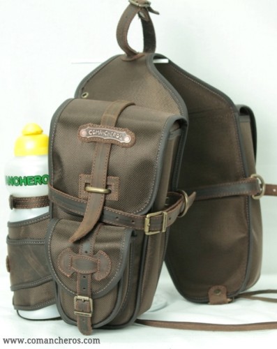Front saddle bag store