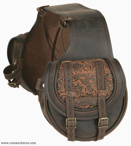 Rear small saddle bag Comancheros for Horse Trekking  