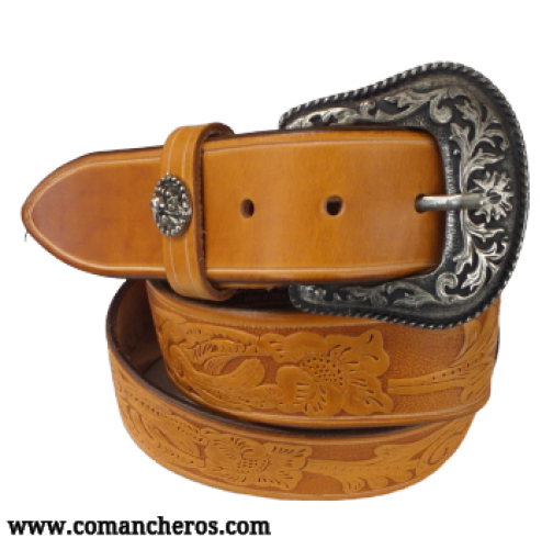 Western Cognac Belt CT16