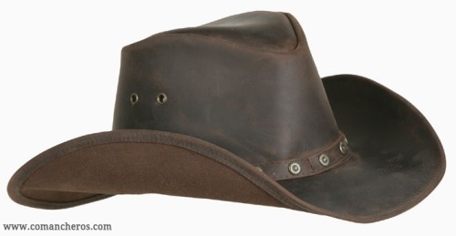 Western Leather Hat