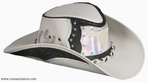 Black Leather Country Hat