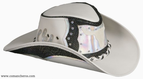 Black Leather Country Hat