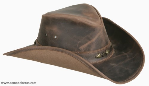 Water Repellent Leather Hat