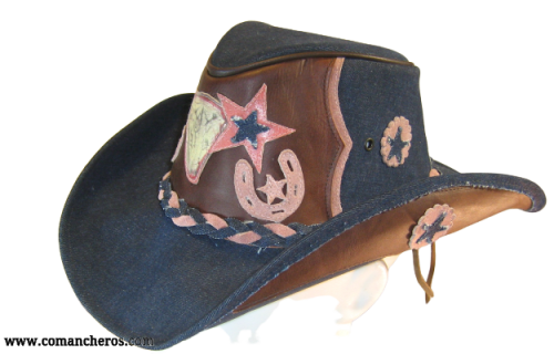 Western Jeans Hat