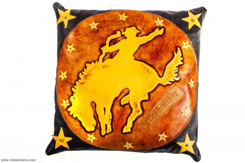 Leather Rodeo Cushion