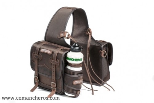 Medium saddlebag with bottle holder