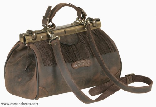 Fringed Leather Bag