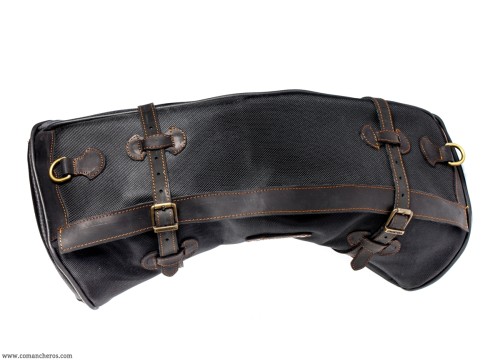 Black banana saddlebag