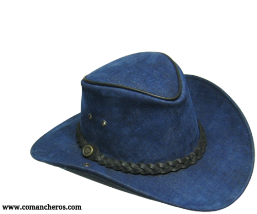 Cowboy hat in jeans
