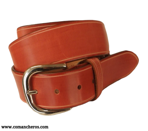 Red leather belt Ct06