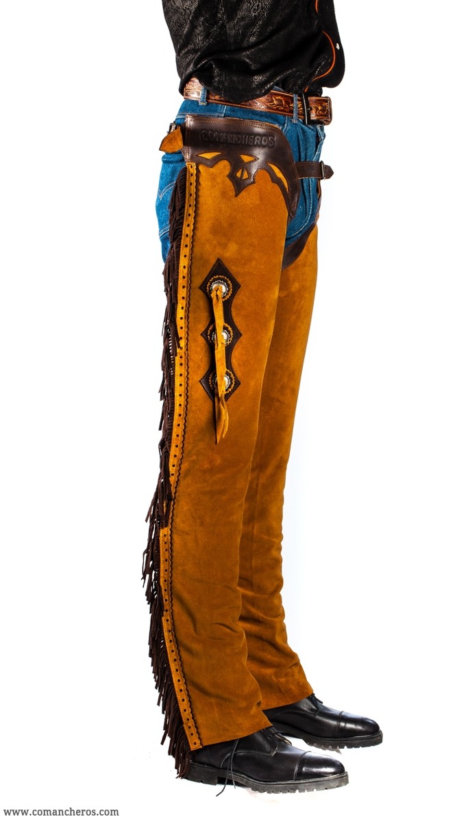 Cowboy Chaps in suede