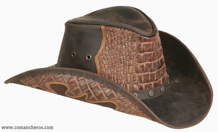Crocodile skin cowboy sales hat