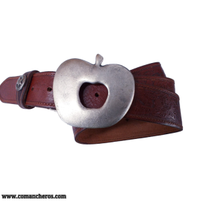 Brown Belt Buckle Apple CT49