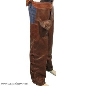 Chaps Shotgun in leather