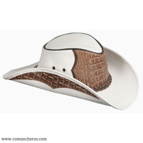 Crocodile Leather Riding Hats