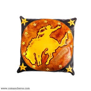 Leather Rodeo Cushion