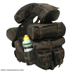 Rear saddlebags in Cordura