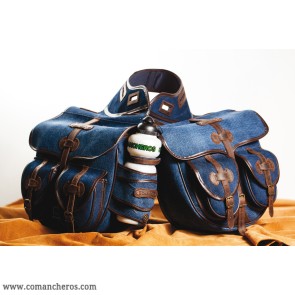  Rear Trekking saddlebags in denim