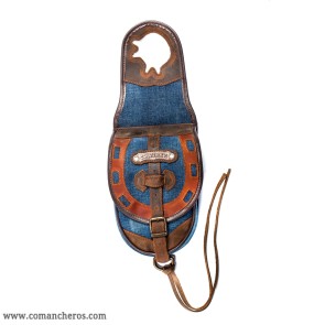 Single Saddlebag in Jeans