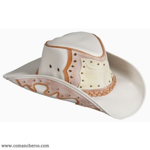 Western Hat Orange Longhorn