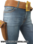 Jeans with Cell Phone Holder